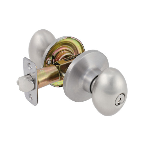 Derby Entry Knobset, Satin Nickel (US15)