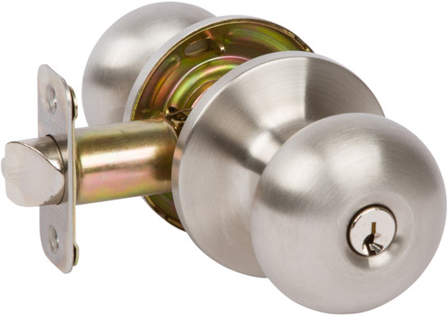 Olivia Entry Knobset, Stainless Steel (US32D)