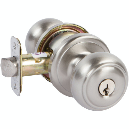 Orlyn Entry Knobset, View Box, Satin Nickel (US15)