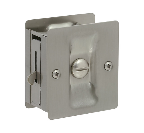 Traditional Square Privacy Pocket Door Lock