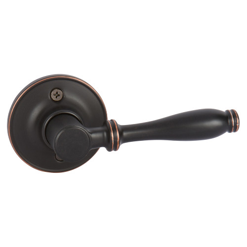 Silona Lever, Handleset Interior Trim, Oil-Rubbed Bronze Edged (US10BE)