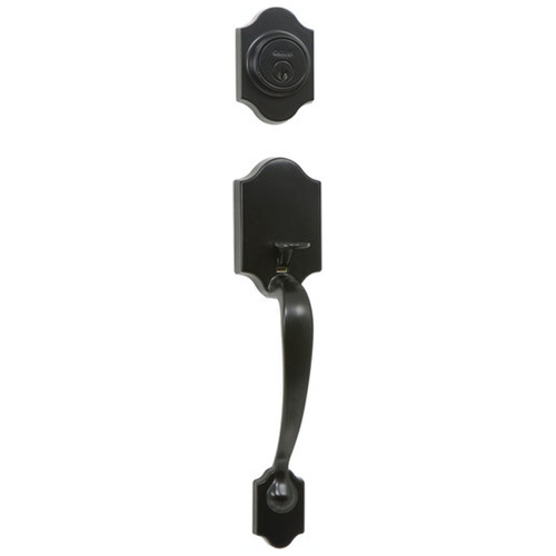 Chatham Single Cylinder Handleset, Black (US19)