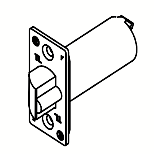 E9070T 2-3/4" Deadlatch