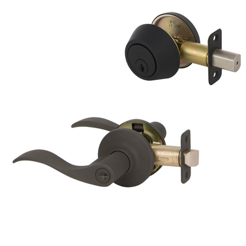 希少　ハンドパペット　ルーイ Bennett Entry Leverset, Black (US19) - Delaney Hardware