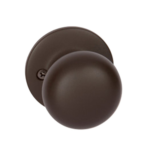 Saxon Knob, Handleset Interior Trim, Oil-Rubbed Bronze (US10B)