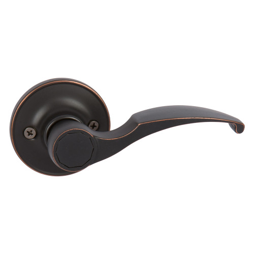 Kendall Lever, Handleset Interior Trim, Oil-Rubbed Bronze Edged (US10BE)