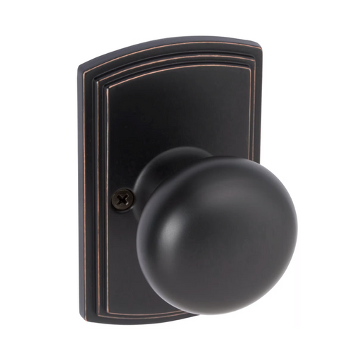 Santo Interior for Visconti Handleset, Oil-Rubbed Bronze Edged (US10BE)