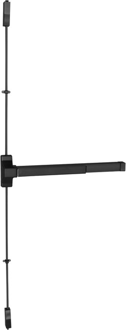 8100 Vertical Rod Device Fire Rated (Black)