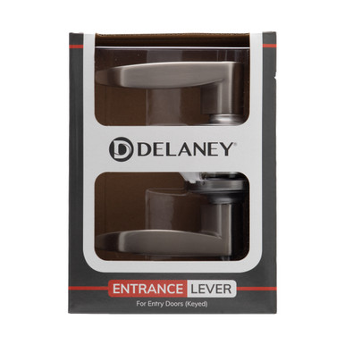 Mircet Mircet Entry Leverset, View Box, Satin Nickel (US15) - Delaney Hardware