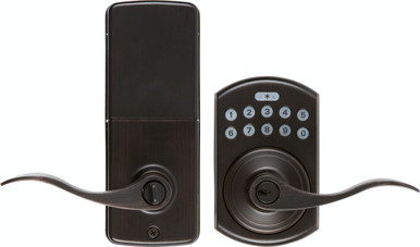 LP250 Electronic Keypad Leverlock, Tuscany Bronze Finish