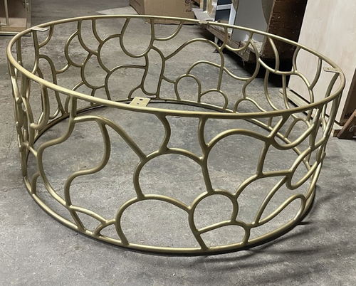 Squire Cocktail Ottoman Frame - Unfinished