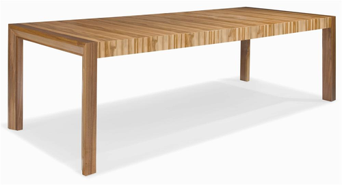 Milan Parsons Dining Table - Unfinished