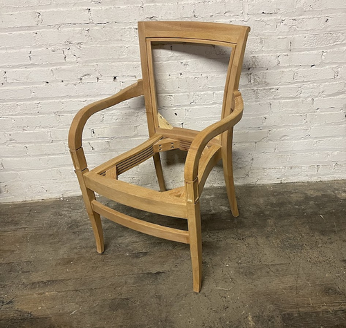 New Traditional Dining Chair Frame - Unfinished