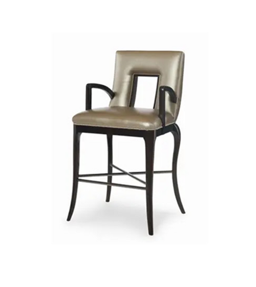 Transitional Barstool Frame - Unfinished