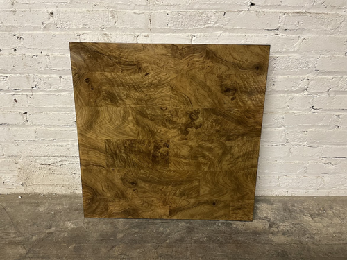 Burl Wood Lamp Table Top