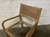 Set of 4 Raffia Back Dining Chair Frames - Unupholstered