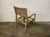 Set of 4 Raffia Back Dining Chair Frames - Unupholstered