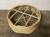 Round Woven Wicker Cocktail Ottoman Frames - Unupholstered