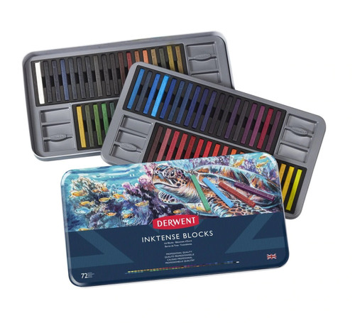 Derwent Inktense  Blocks Set 72