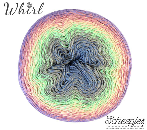 Whirl Popin' Candy 762 Whirl 4ply Scheepjes