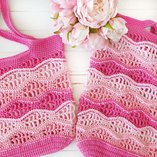 CROCHET Ripple Tote Kit Kits 