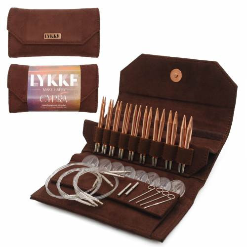 Lykke Cypra 3.5inch Interchangeable Circular Knitting Needle Set Lykke Cypra 3.5inch Interchangeable Circular Knitting Needle Set