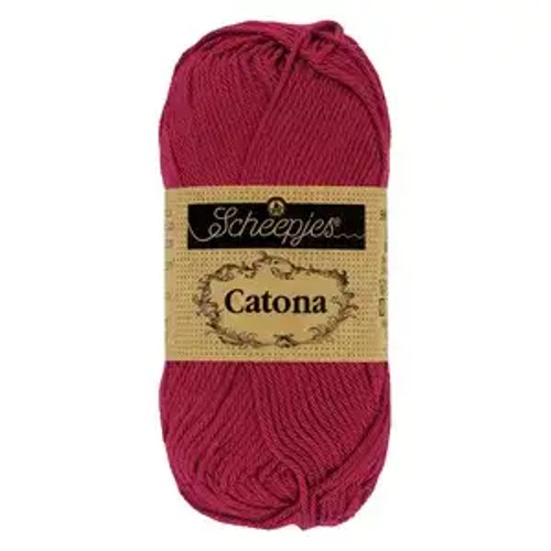 Catona 50g 517 Ruby Catona Scheepjes