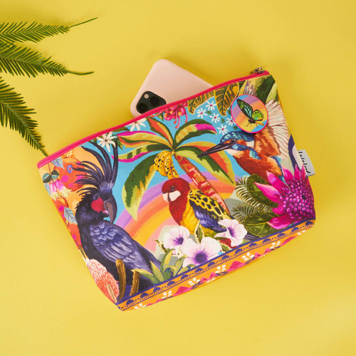 Travel Pouch Tropicana Australiana Totes and Clutches Lal La Land