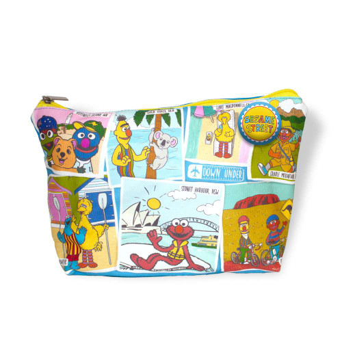 Travel Pouch Sesame Street Down Under Totes and Clutches Lal La Land