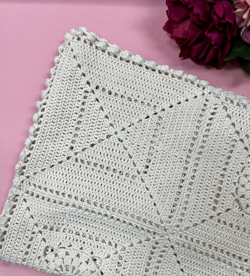 CROCHET The Honey Milk Throw Kit Kits Fiddlestitcks