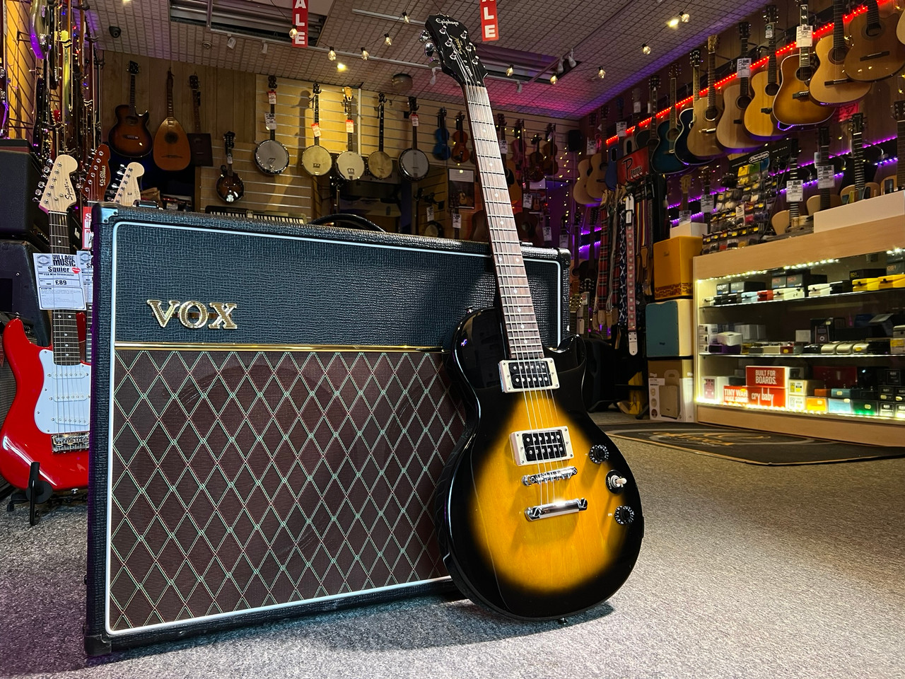 SOLD - 2005 Epiphone Les Paul Special II - Vintage Sunburst