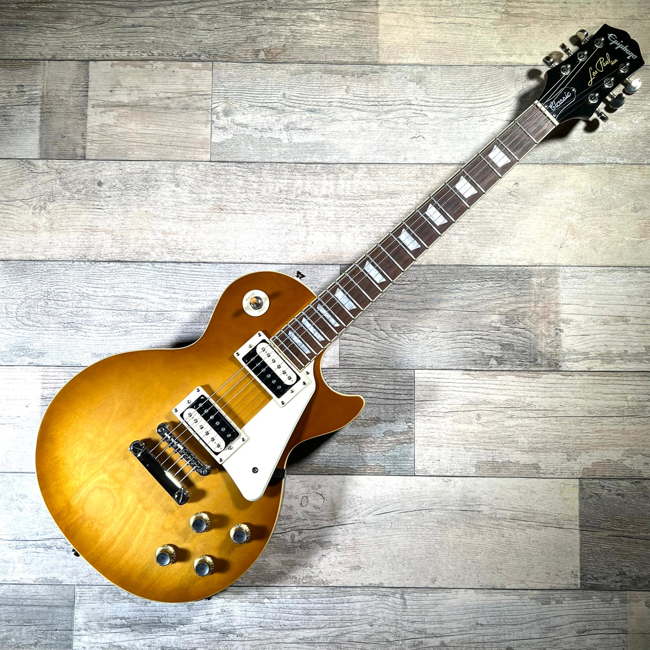 SOLD - 2022 Epiphone Les Paul Classic - Honey Burst