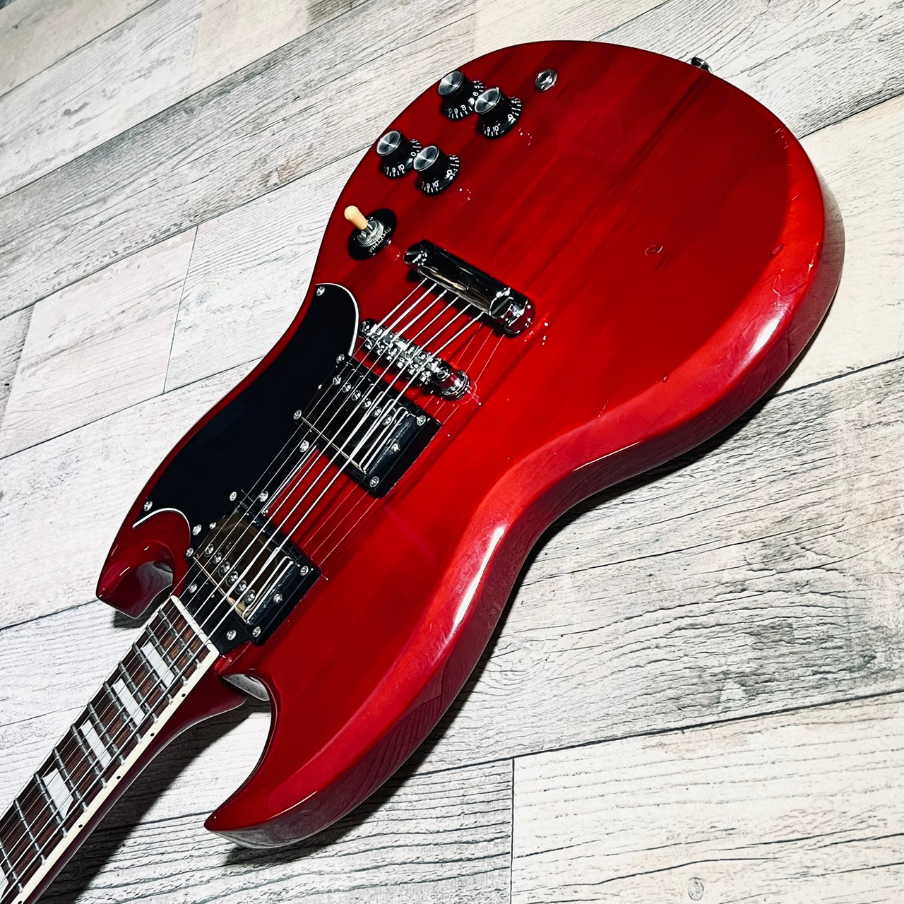 日本製 美品 Tokai SG-136 CH Cherry 2019 TOKAI SG-136 CHERRY RED - Guitare électrique - Steelmusic.fr