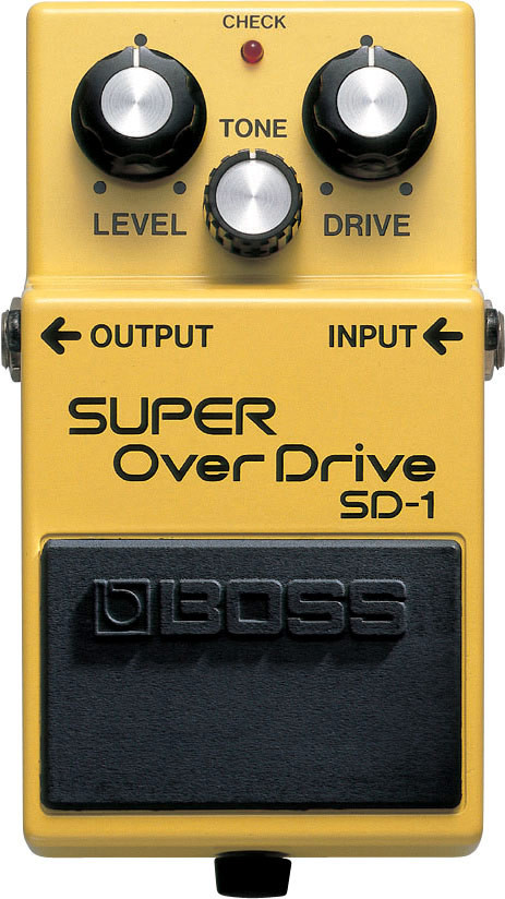 Boss SD-1 - Super Overdrive - Guitar Effects Pedal