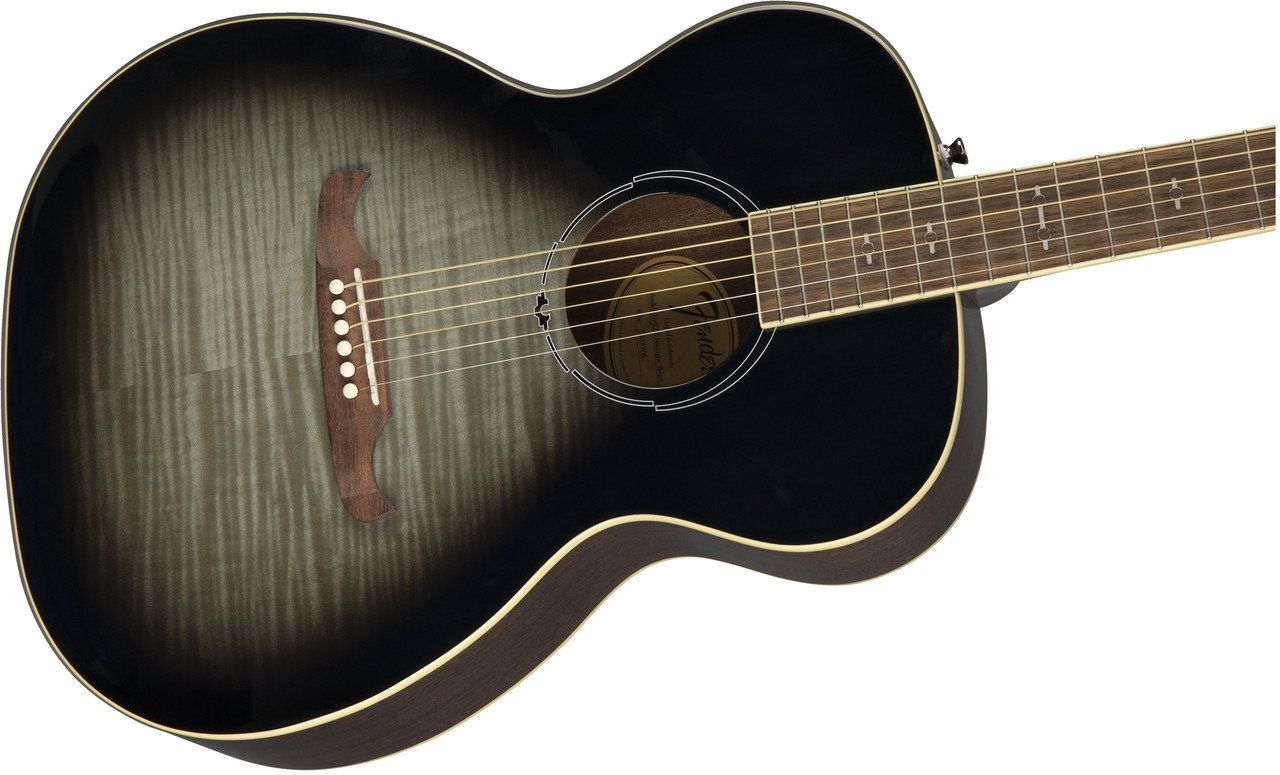 Fender FA-235E Concert Electro Acoustic Guitar - Natural Flamed Maple