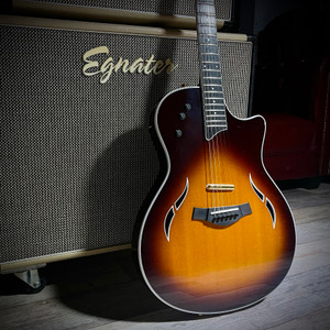 SOLD - 2005 Taylor T5-C Custom Spruce - Hybrid Semi-Acoustic - Tobacco Sunburst