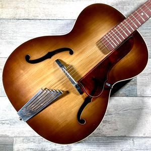 SOLD 0- 1960 Hofner Congress Archtop - Cognac Burst