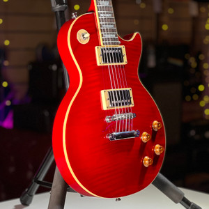 2005 Epiphone les Paul Standard PlusTop - Translucent Red