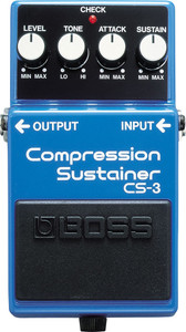 Boss CS-3 Compression Sustainer - Guitar Effects Pedal