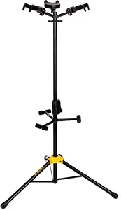 Hercules GS432B PLUS - Auto Grip Triple Guitar Stand w/ Foldable Yoke