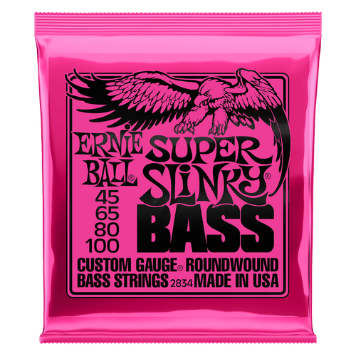 Ernie Ball Super Slinky Bass 45-100 - Electric Bass Strings