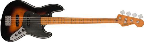 Squier 40th Anniversary Jazz Bass - Vintage Edition - Satin Wide 2-Colour Sunburst - Electric Bass Guitar