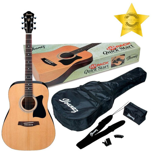 Ibanez V50 Dreadnought Jampack Acoustic Guitar Starter Pack