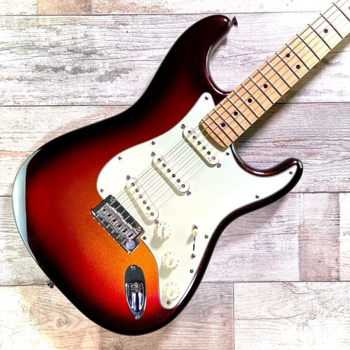 SOLD 2013 Fender American Deluxe Strat Plus - Mystic 3-Colour Sunburst - Electric Guitar