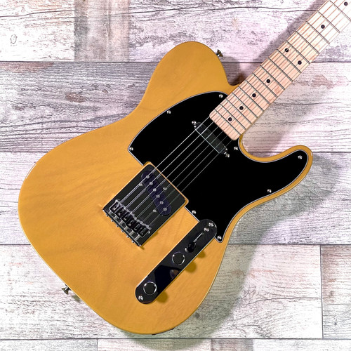 2007 Squier Vintage Modified SSH Telecaster - Black