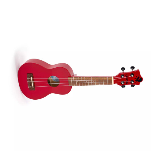 Octopus Academy Soprano Ukulele - Candy Apple Red - UK205-CAR