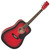 Encore Acoustic Guitar ~ Redburst