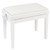 Kinsman Adjustable Piano Bench ~ Polished Gloss White