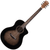 Washburn BTS9VCECH Electro-Acoustic Guitar, Gloss Charcoal Burst
