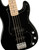 Squier Affinity Series Precision Bass - PJ - Black - Electric Bass Guitar